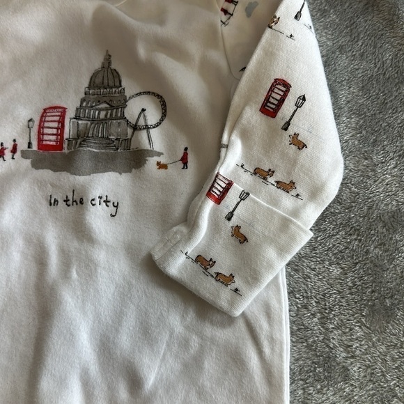 White London-Themed Kids Pajamas - Picture 2 of 4